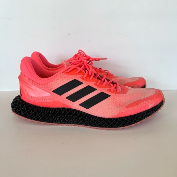 adidas Other - Adidas Men's 4D RUN 1.0 Lightweight Running Sneakers in ‘SIGNAL PINK’, size 11.5